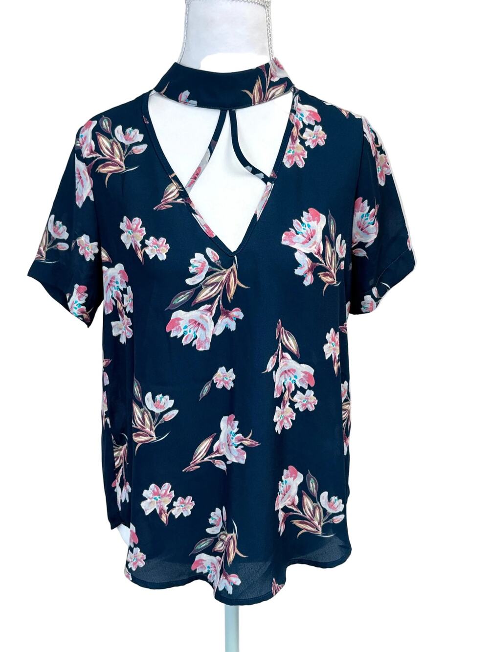 Sienna Sky short sleeve blouse